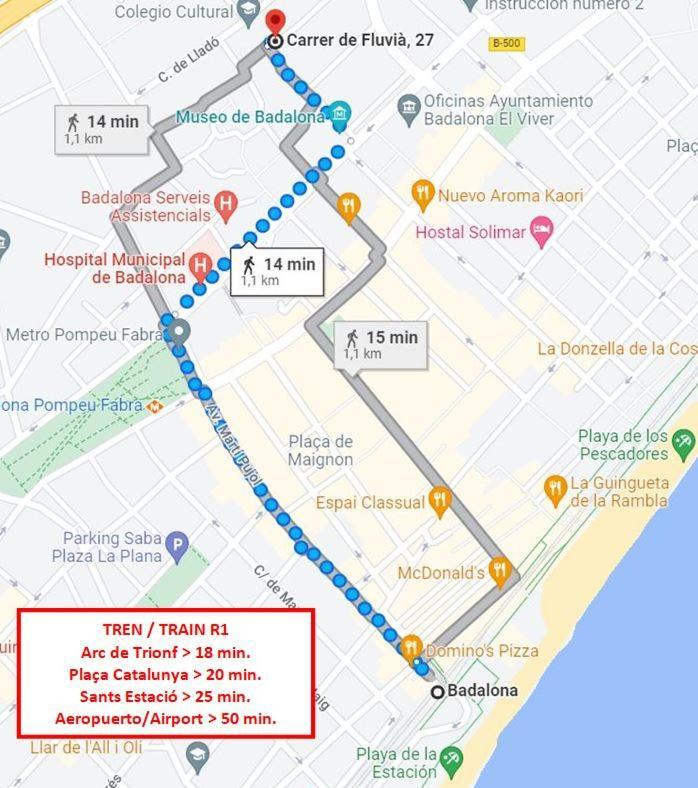 Casabala - Near The Beach And Barcelona Center Бадалона Екстериор снимка